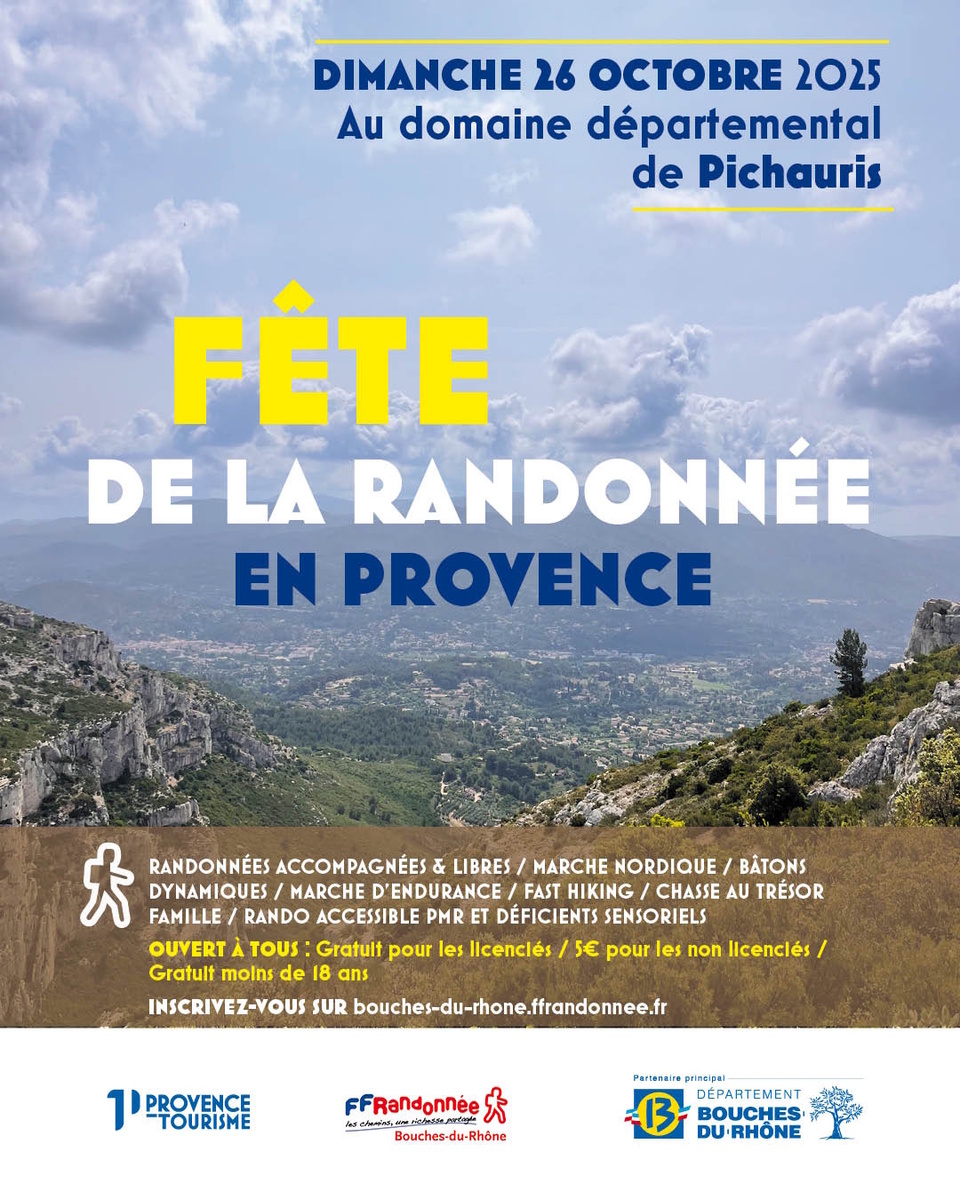 Fête de la randonnée le 26 octobre 2025