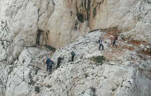 Le Bec de Sormiou et le Baou Rond en Décembre 2024