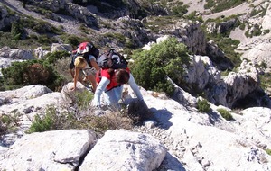 Les trois Calanques par la fontaine de Voire et le cirque des Walkyries. Randonnée difficile niveau P3-T2. Sur inscriptions uniquement. 