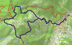 RANDO P2 : De LASCOURS (Roquevaire ) au sommet du GARLABAN (ANNULEE PLUIE)