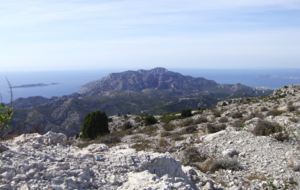 Le tour du Mont Puget au départ de Luminy (Marseille) - P2 T1