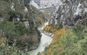 Randonnée dans le Verdon - Le Sentier Blanc-Martel - P3 T2