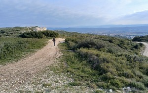 La colline de Farenque à La-Fare-les-Oliviers - RB